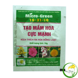  Micro Green 16-31-16 Tạo mầm hoa cực mạnh-gói 10gr 