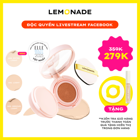  [LIVESTRAEM] PHẤN NƯỚC SIÊU KIỀM DẦU SUPERMATTE CUSHION 