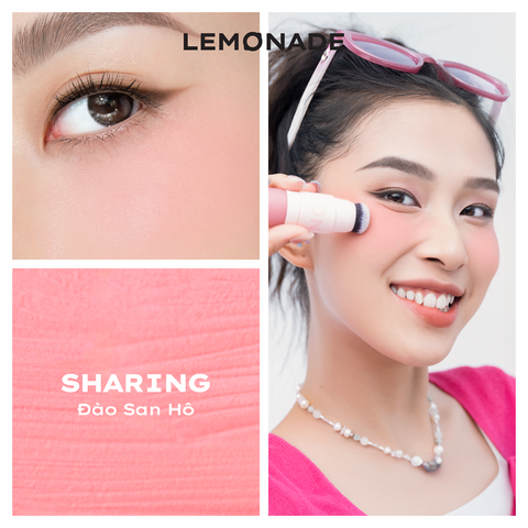  [QUÀ TẶNG] MÁ KEM MỊN LÌ THUẦN CHAY LEMONADE PERFECT COUPLE BLUSH 