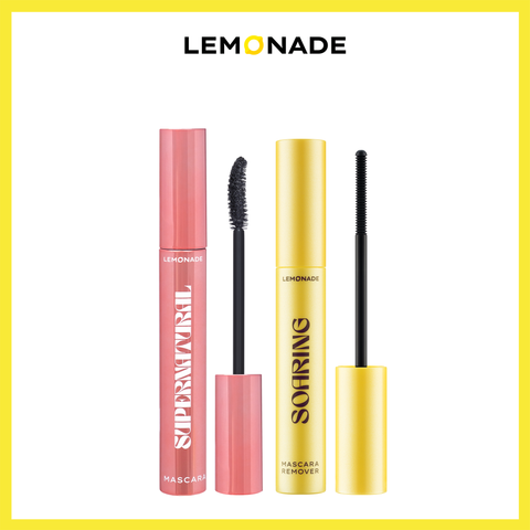  COMBO LEMONADE CHUÔT MI SUPERNATURAL MASCARA & TẨY TRANG MI SẠCH DỊU SOARING MASCARA REMOVER 