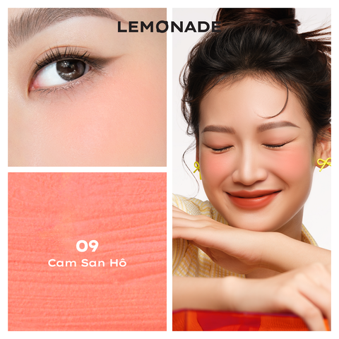  [QUÀ TẶNG] MÁ KEM MỊN LÌ THUẦN CHAY LEMONADE PERFECT COUPLE BLUSH 