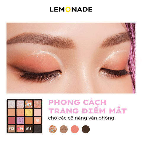  BẢNG PHẤN MẮT LEMONADE AESTHETIC EYESHADOW PALETTE VERSION 2 