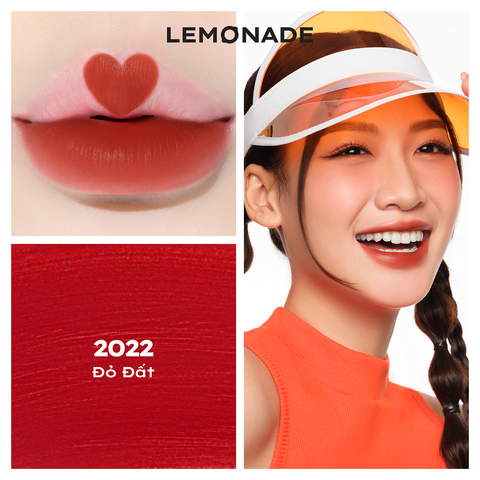  SON KEM MỊN LÌ THUẦN CHAY LEMONADE PERFECT COUPLE LIP - POUTING 