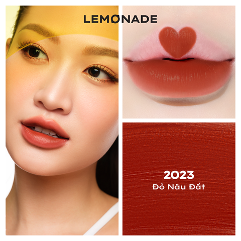  SON KEM MỊN LÌ THUẦN CHAY LEMONADE PERFECT COUPLE LIP - CAREFREE 