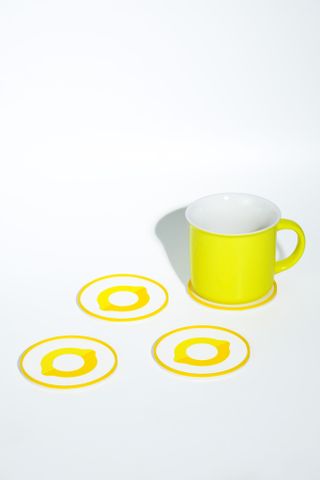  [QUÀ TẶNG] COMBO LEMONADE Cushion Puff Set - 3pcs VÀ LÓT LY CAO SU 