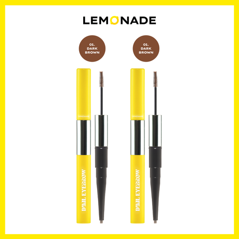  COMBO 02 CHÌ KẺ MÀY 2 ĐẦU LEMONADE WANT IT GOT IT DUAL EYEBROW 