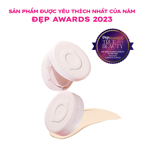  COMBO PHẤN NƯỚC SIÊU KIỀM DẦU SUPERMATTE CUSHION & BÚT KẺ MẮT MICRO EYELINER SUPERTIGER 