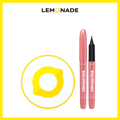  [QUÀ TẶNG] COMBO LEMONADE SUPERNATURAL EYELINER VÀ LÓT LY CAO SU 