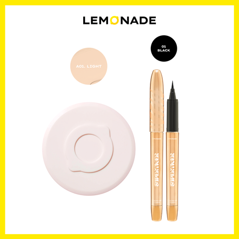  COMBO PHẤN NƯỚC SIÊU KIỀM DẦU SUPERMATTE CUSHION & BÚT KẺ MẮT MICRO EYELINER SUPERTIGER 