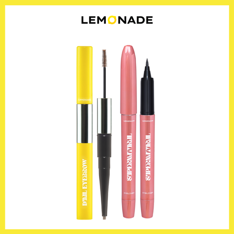  COMBO LEMONADE BÚT KẺ MẮT SUPERNATURAL VÀ CHÌ 2 ĐẦU DUAL EYEBROW 