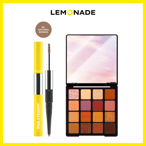  COMBO BẢNG PHẤN MẮT AESTHETIC EYESHADOW PALETTE VÀ CHÌ KẺ MÀY WANT IT GOT IT 