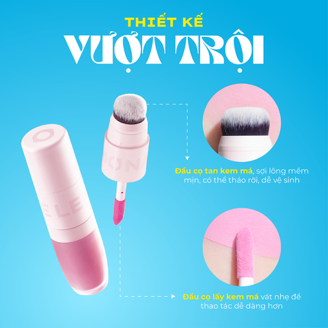  [QUÀ TẶNG] MÁ KEM MỊN LÌ THUẦN CHAY LEMONADE PERFECT COUPLE BLUSH 