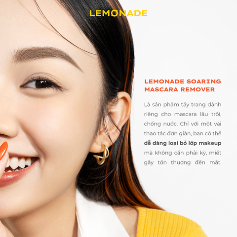  COMBO LEMONADE CHUỐT MI SUPERNATURAL MASCARA & TẨY TRANG MI SOARING MASCARA REMOVER 