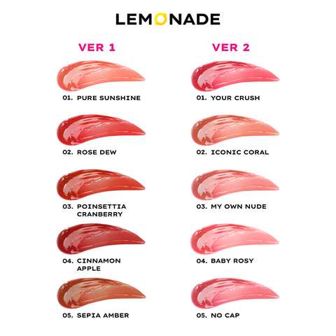  SON TINT BÓNG KHÔNG DÍNH BỀN MÀU LEMONADE MIRROR MIRROR WATER TINT 