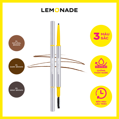  CHÌ KẺ MÀY SIÊU MẢNH LÂU TRÔI LEMONADE MICRO EYEBROW 0.1G 