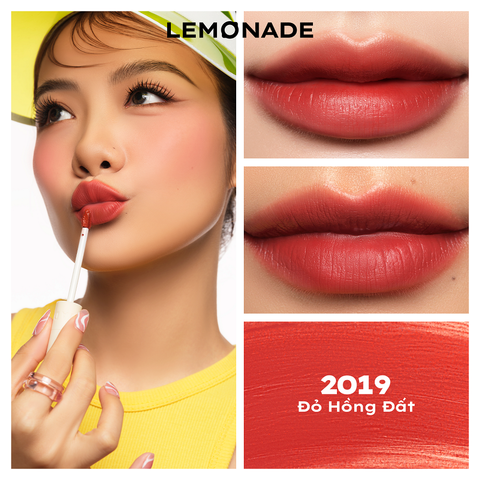  [QUÀ TẶNG] SON KEM MỊN LÌ THUẦN CHAY LEMONADE PERFECT COUPLE 5 YEARS & KẸP MI CONG LÂU LEMONADE CURLER 