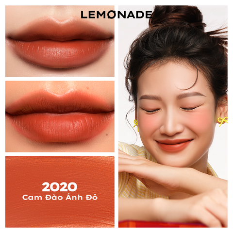  [QUÀ TẶNG] SON KEM MỊN LÌ THUẦN CHAY LEMONADE PERFECT COUPLE 5 YEARS & KẸP MI CONG LÂU LEMONADE CURLER 