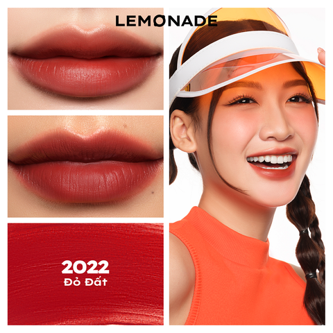  [QUÀ TẶNG] SON KEM MỊN LÌ THUẦN CHAY LEMONADE PERFECT COUPLE 5 YEARS & KẸP MI CONG LÂU LEMONADE CURLER 