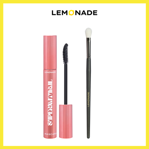  COMBO CHUỐT MI SUPERNATURAL MASCARA & CỌ TRANG ĐIỂM MẮT LEMONADE 