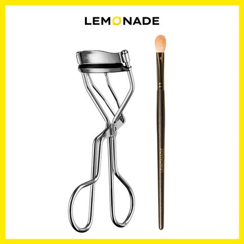  COMBO KẸP MI CONG LÂU LEMONADE CURLER & CỌ TRANG ĐIỂM MẮT LEMONADE EYESHADOW BRUSH 