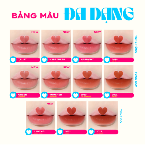  SON KEM MỊN LÌ THUẦN CHAY LEMONADE PERFECT COUPLE LIP - CAREFREE 
