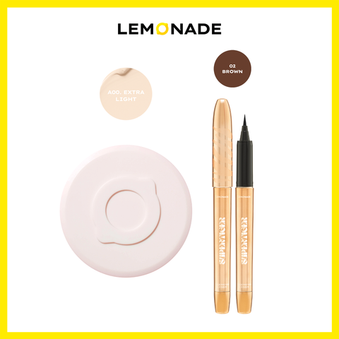  COMBO PHẤN NƯỚC SIÊU KIỀM DẦU SUPERMATTE CUSHION & BÚT KẺ MẮT MICRO EYELINER SUPERTIGER 