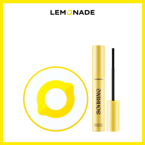  [QUÀ TẶNG] COMBO LEMONADE TẨY TRANG MI SOARING MASCARA REMOVER VÀ LÓT LY CAO SU 