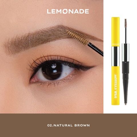  CHÌ KẺ MÀY 2 ĐẦU LEMONADE DUAL EYEBROW 