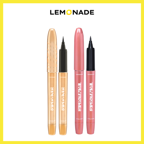  COMBO LEMONADE BÚT KẺ MẮT SUPERNATURAL VÀ MICRO EYELINER SUPERTIGER 