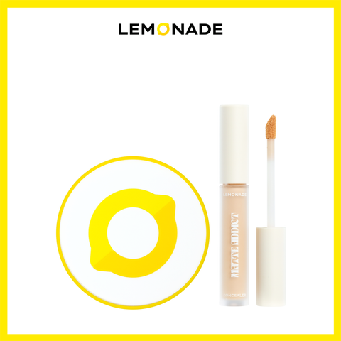  [QUÀ TẶNG] COMBO LEMONADE CHE KHUYẾT ĐIỂM  MATTE ADDICT CONCEALER VÀ LÓT LY CAO SU 