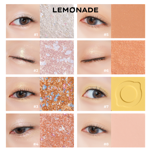  [LIVESTREAM] BẢNG PHẤN MẮT LEMONADE AESTHETIC EYESHADOW PALETTE VERSION 2 