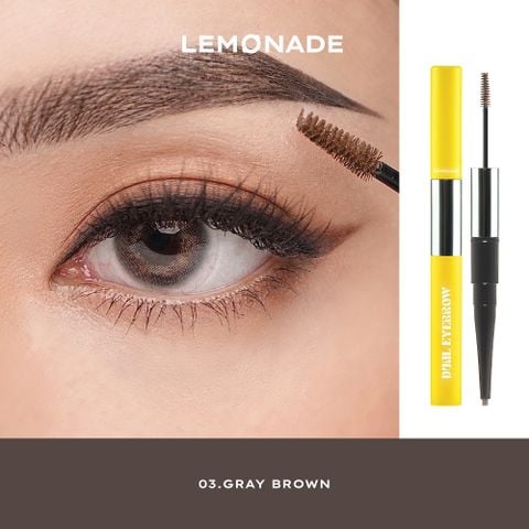 CHÌ KẺ MÀY 2 ĐẦU LEMONADE DUAL EYEBROW 