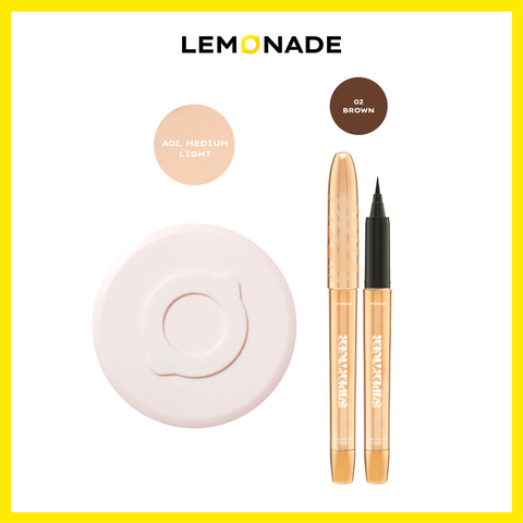  COMBO PHẤN NƯỚC SIÊU KIỀM DẦU SUPERMATTE CUSHION & BÚT KẺ MẮT MICRO EYELINER SUPERTIGER 