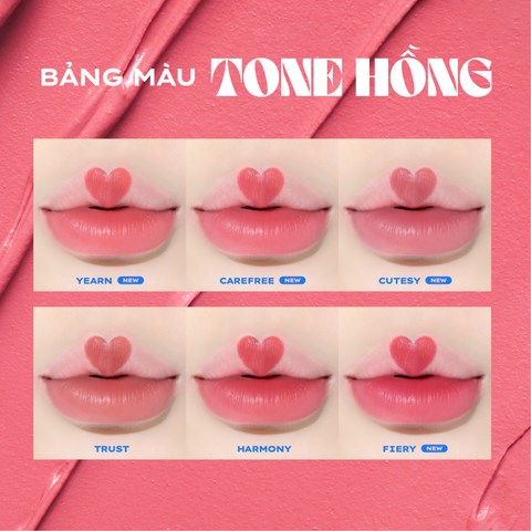  COMBO LEMONADE MÁ HỒNG CĂNG BÓNG MIRROR MIRROR BLUSH CUSHION 8G VÀ SON KEM PERFECT COUPLE LIP 