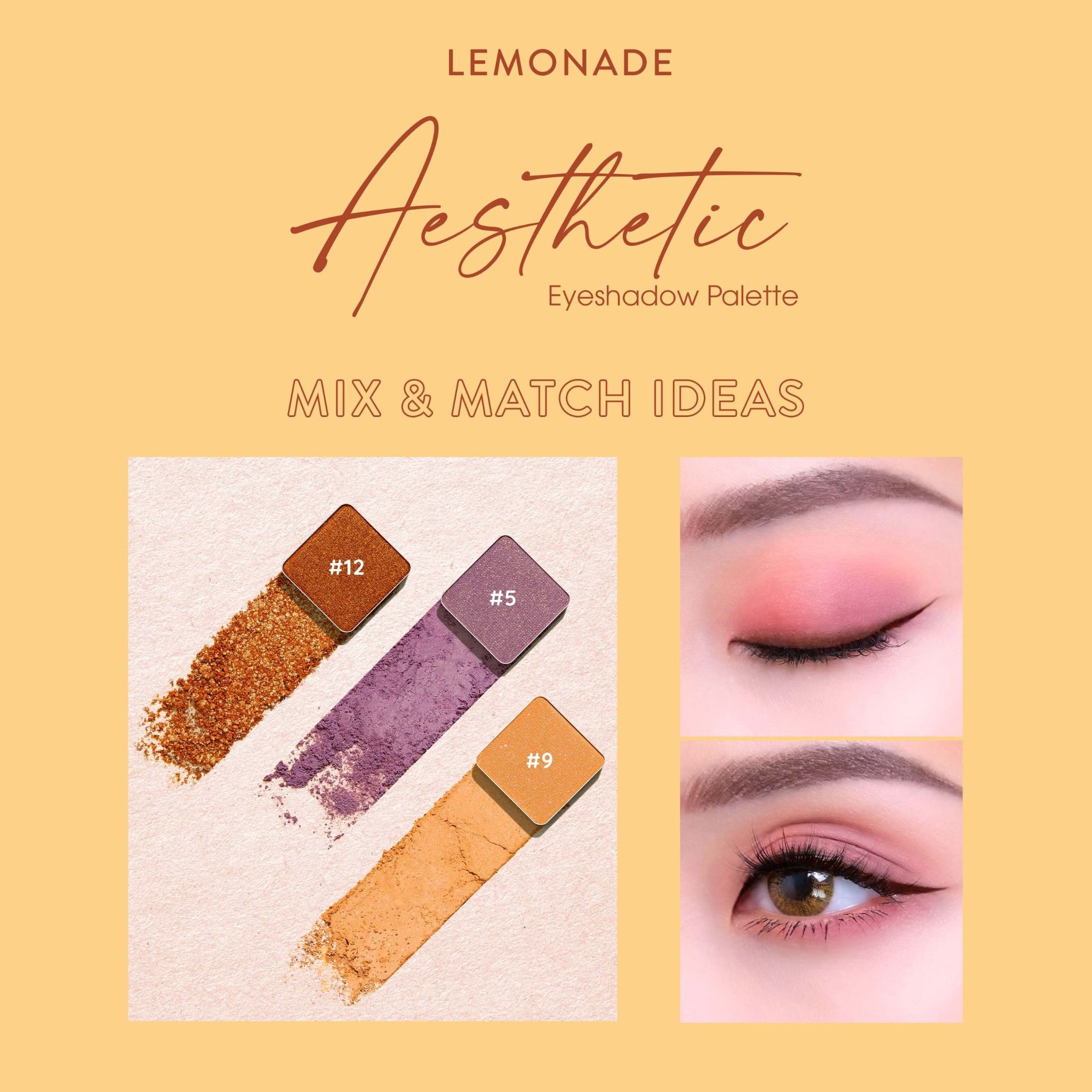  BẢNG PHẤN MẮT LEMONADE AESTHETIC EYESHADOW PALETTE 