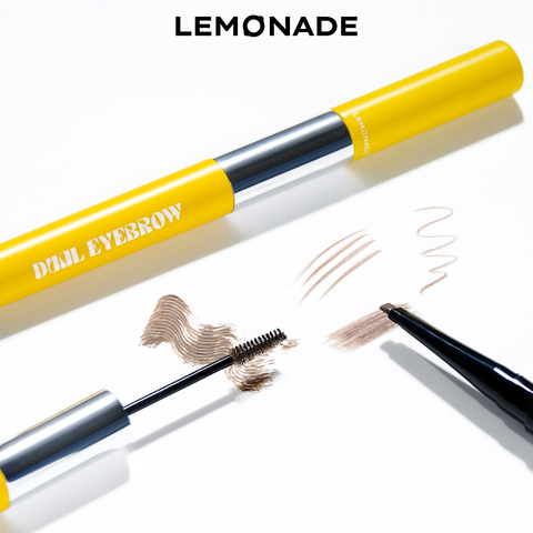  [QUÀ TẶNG] COMBO CHÌ KẺ MÀY 2 ĐẦU LEMONADE WANT IT GOT IT DUAL EYEBROW &  LEMONADE GƯƠNG LƯỢC GẤP GỌN 2 TRONG 1 