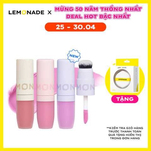  MÁ KEM MỊN LÌ THUẦN CHAY LEMONADE PERFECT COUPLE BLUSH 