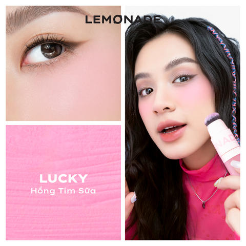  [QUÀ TẶNG] MÁ KEM MỊN LÌ THUẦN CHAY LEMONADE PERFECT COUPLE BLUSH 