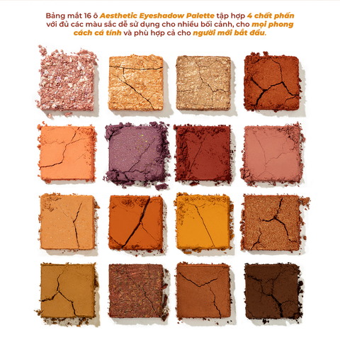  [LIVESTREAM] BẢNG PHẤN MẮT LEMONADE AESTHETIC EYESHADOW PALETTE 