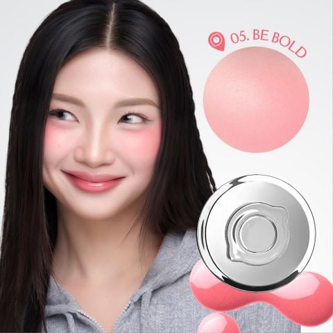  MÁ HỒNG CĂNG BÓNG DẠNG PHẤN NƯỚC THUẦN CHAY MIRROR MIRROR BLUSH CUSHION 8G 