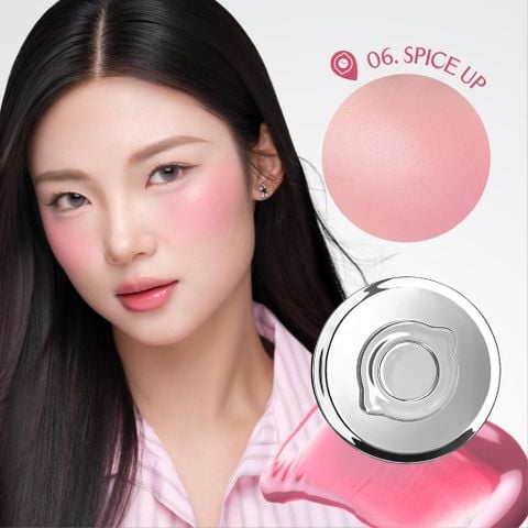  MÁ HỒNG CĂNG BÓNG DẠNG PHẤN NƯỚC THUẦN CHAY MIRROR MIRROR BLUSH CUSHION 8G 