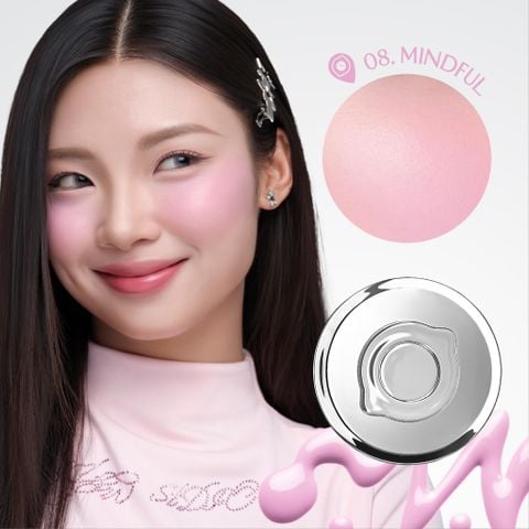  MÁ HỒNG CĂNG BÓNG DẠNG PHẤN NƯỚC THUẦN CHAY MIRROR MIRROR BLUSH CUSHION 8G 