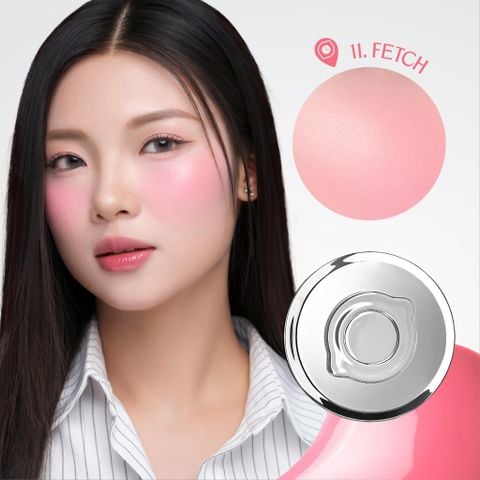  MÁ HỒNG CĂNG BÓNG DẠNG PHẤN NƯỚC THUẦN CHAY MIRROR MIRROR BLUSH CUSHION 8G 