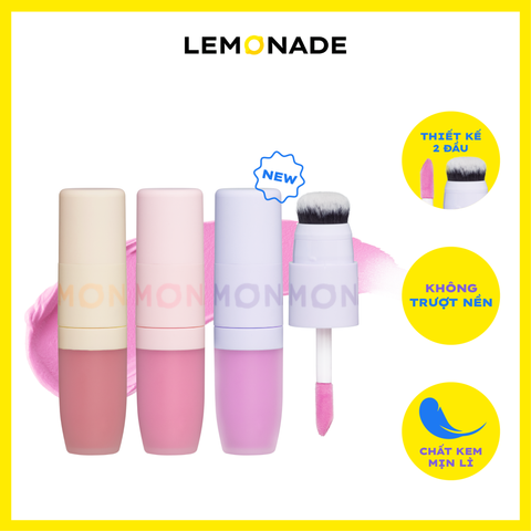  MÁ KEM MỊN LÌ THUẦN CHAY LEMONADE PERFECT COUPLE BLUSH 