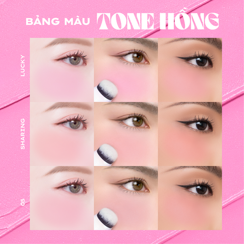  MÁ KEM MỊN LÌ THUẦN CHAY LEMONADE PERFECT COUPLE BLUSH 