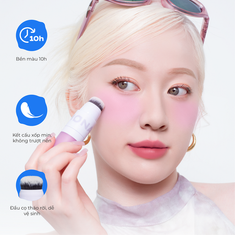  MÁ KEM MỊN LÌ THUẦN CHAY LEMONADE PERFECT COUPLE BLUSH 