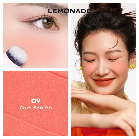  MÁ KEM MỊN LÌ THUẦN CHAY LEMONADE PERFECT COUPLE BLUSH 