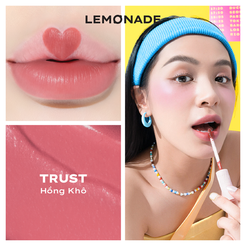  SON KEM MỊN LÌ THUẦN CHAY LEMONADE PERFECT COUPLE LIP 