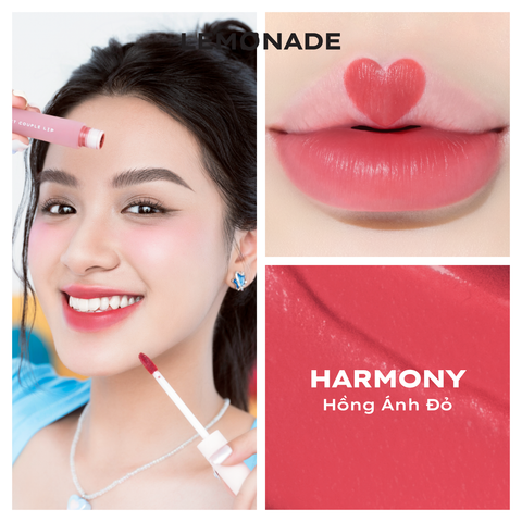  SON KEM MỊN LÌ THUẦN CHAY LEMONADE PERFECT COUPLE LIP 