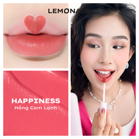  SON KEM MỊN LÌ THUẦN CHAY LEMONADE PERFECT COUPLE LIP 
